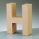 Papp Art Buchstabe H