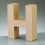 Papp Art Buchstabe H
