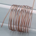Aludraht 1mm dunkelbraun