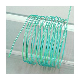 Aludraht 1mm türkis