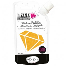 Izink Diamond Glitter Paint ROT