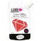 Izink Diamond Glitter Paint ROT
