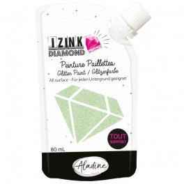 Izink Diamond Glitter Paint ROT
