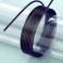 Aludraht 2mm schwarz