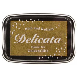 Delicata Stempelkissen Golden Glitz