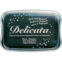 Delicata Stempelkissen Black Shimmer