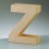 Papp Art Buchstabe Z