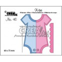 Crealies J&P Planner halbtransparent mit Frontpocket