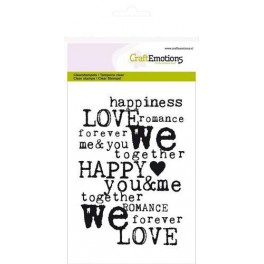Motvstempel "Love"