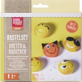 Bastelset Kneten und Radieren