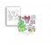 Polkadoodles Little Monsters Clear Stamp Pip Onesie