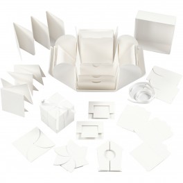 Geschenkbox "Explosionsbox" kraft