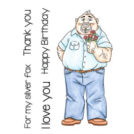 Clear Stamp Lumberjack Louis