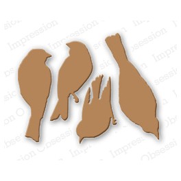 Schneideschablone "Bird Set"
