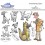 Motivstempel Crazy Cats - Grumpy Guss 