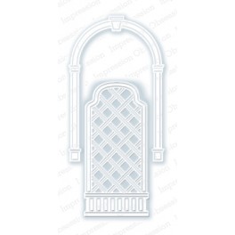 Schneideschablone "Arch and Trellis"