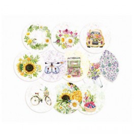 Piatek13 - Clear stamp set The Four Seasons - Summer