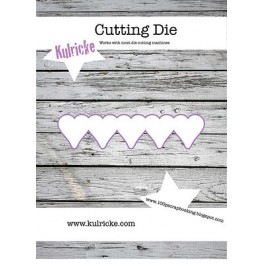 Schneideschablone "Heart Line"