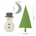 Schneideschablone Thinlits "Birch Trees" Tim Holtz