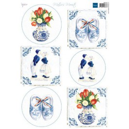 CraftEmotions Decoupage Bogen Odey & Friends 1