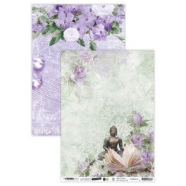 Hintergrundpapier A4 Winter Days nr.268