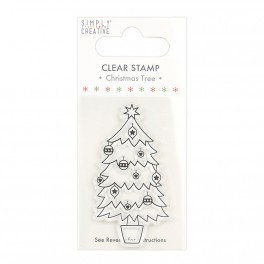 Simply Creative Christmas Car Clear Stamp
