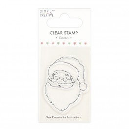 Simply Creative Christmas Car Clear Stamp