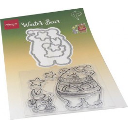 Motivstempel "Cats & dogs - snow fun"