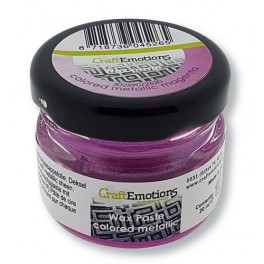 CraftEmotions Wax Paste metallic- Schildkrötengrün 