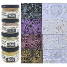CraftEmotions Wax Paste metallic- Schildkrötengrün 