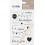 Rub-on-Sticker Buchstaben & Zahlen