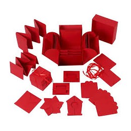 Geschenkbox "Explosionsbox" kraft