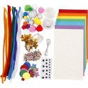 Mini-Kreativset, , Modellieren - Fingerpuppen