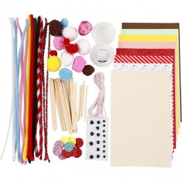 Mini-Kreativset, , Modellieren - Fingerpuppen
