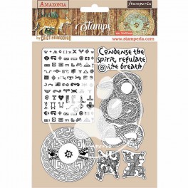 Stamperia Natural Rubber Stamp Country Crackle