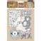 Stamperia Natural Rubber Stamp Country Crackle