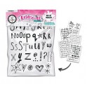 Rub-on-Sticker Buchstaben & Zahlen