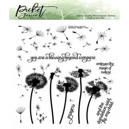 Picket Fence Studios Color Heals The Soul Clear Stamps