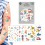 Kindertattoos Fantasie und Entdecker