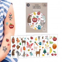 Kindertattoos Fantasie und Entdecker