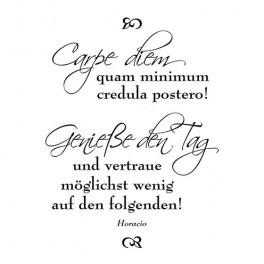 Stempelset mit Acrylblocks Geburt