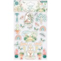 Craft Consortium Clear Stamps An Apple A Day - Girl