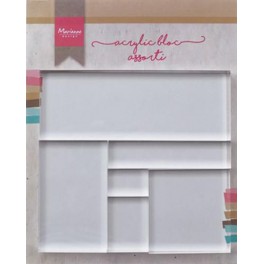 Acryl Stempelblock 16 x 16 cm