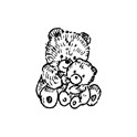 Motivstempel "Kuchenmäuse"