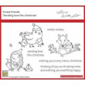 Motivstempel "Weihnachten Uhr"