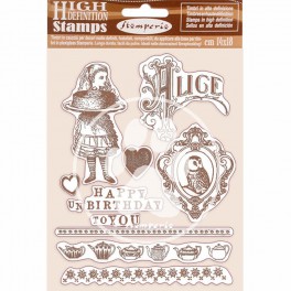 Stamperia Natural Rubber Stamp Country Crackle