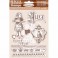 Stamperia Natural Rubber Stamp Country Crackle