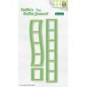 Crealies J&P Planner halbtransparent mit Frontpocket