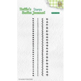 Crealies J&P Planner halbtransparent mit Frontpocket