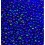 Rocailles 2,6mm irisierend blau regenbogen